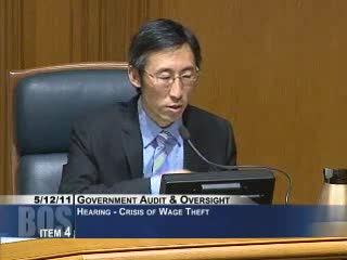 San Francisco holds historic hearing on wage theft with supervisors Campos and Marr