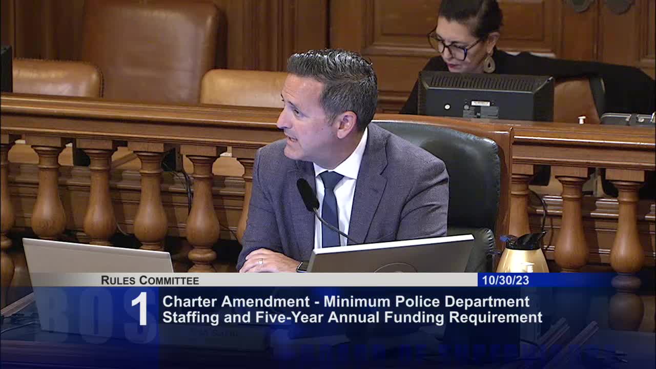 San Francisco police recruitment struggles highlighted in budget discussions