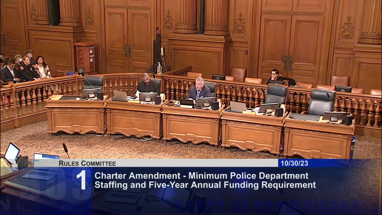 San Francisco proposes Full Staffing Act to combat police shortage and fentanyl crisis