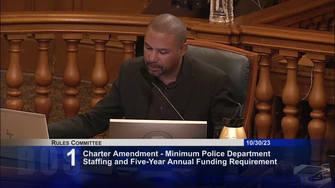 San Francisco Supervisors Debate Police Staffing Amid Budget Deficit and Community Needs