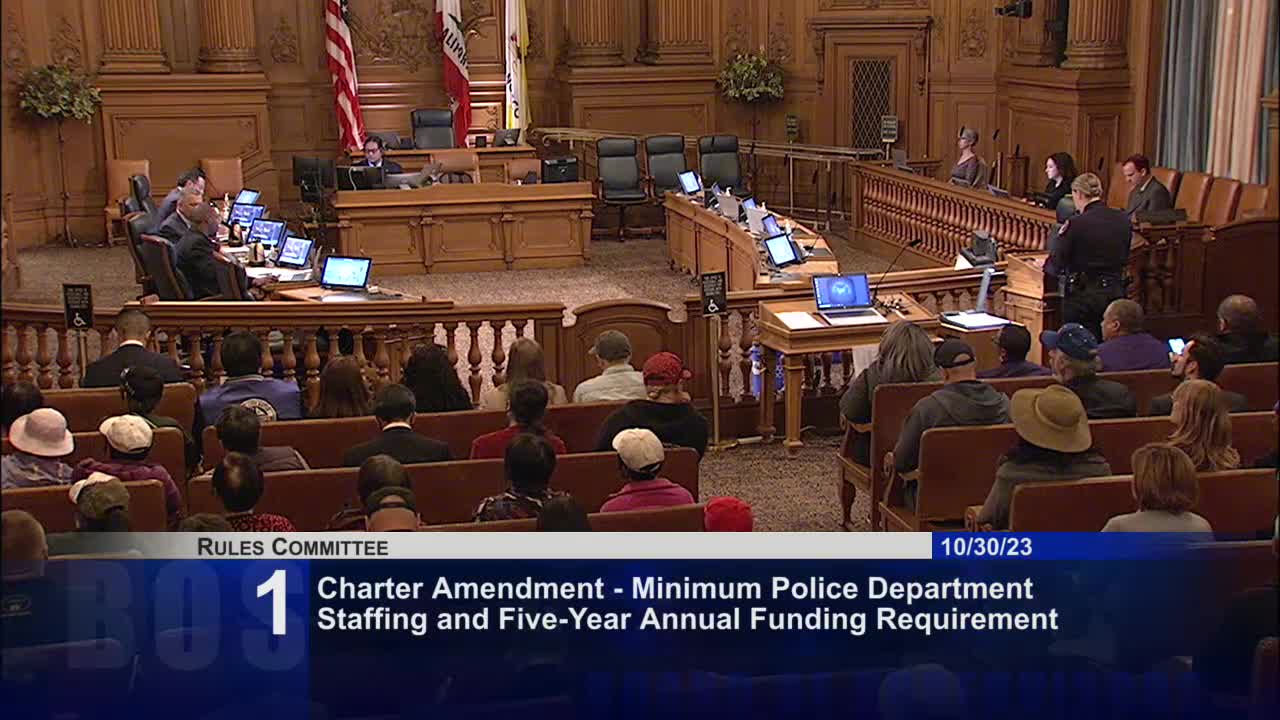 San Francisco leaders discuss police staffing crisis amid significant budget shortfalls