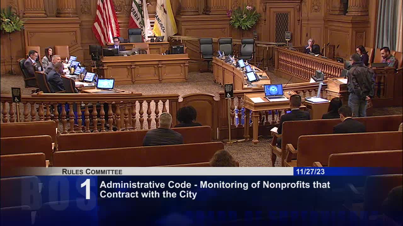 Supervisor Stephanie advances nonprofit monitoring legislation to improve service effectiveness