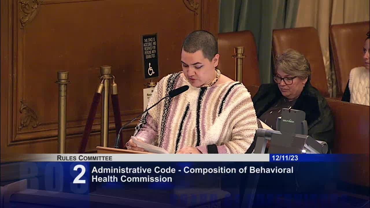 Behavioral Health Commission debates removal of child advocate seat amid diversity concerns