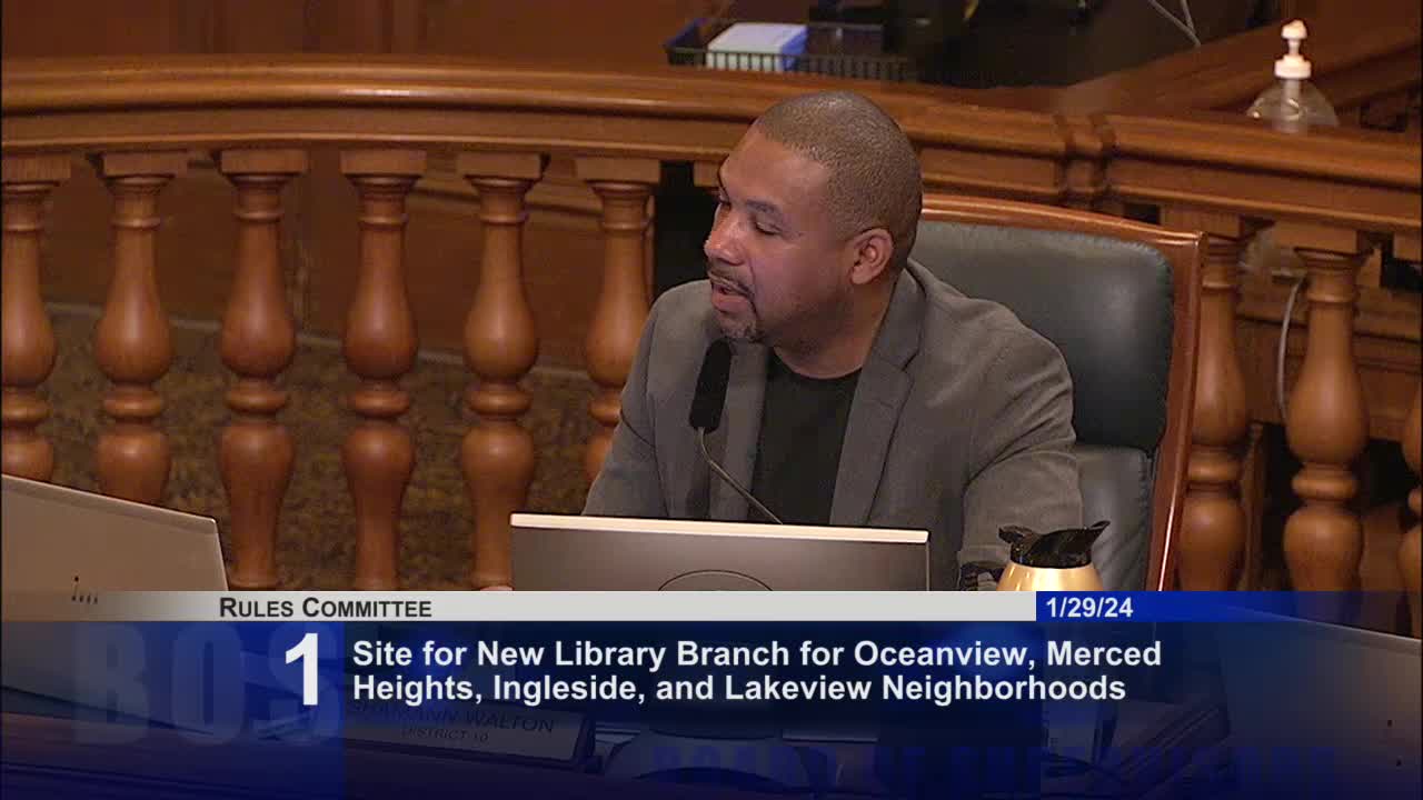 Supervisor Wong supports community input on library planning process