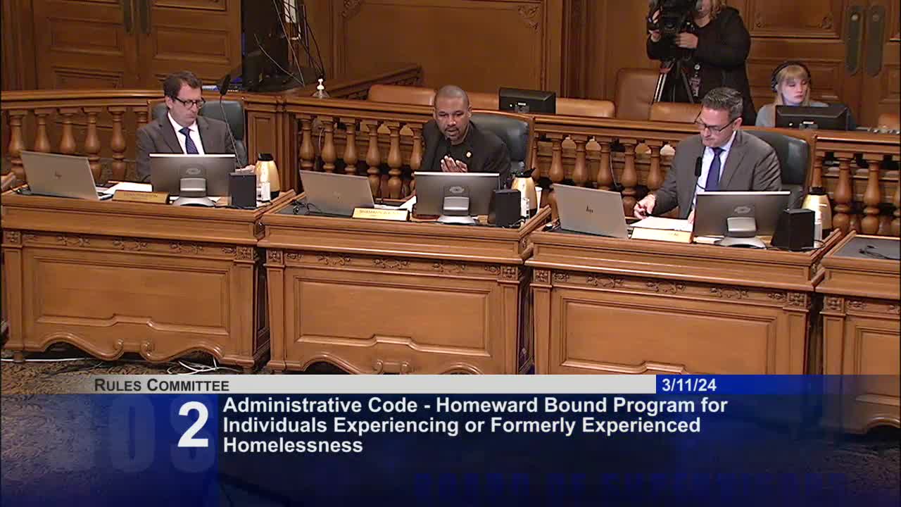 San Francisco supervisors amend program to expand support for at-risk housing residents