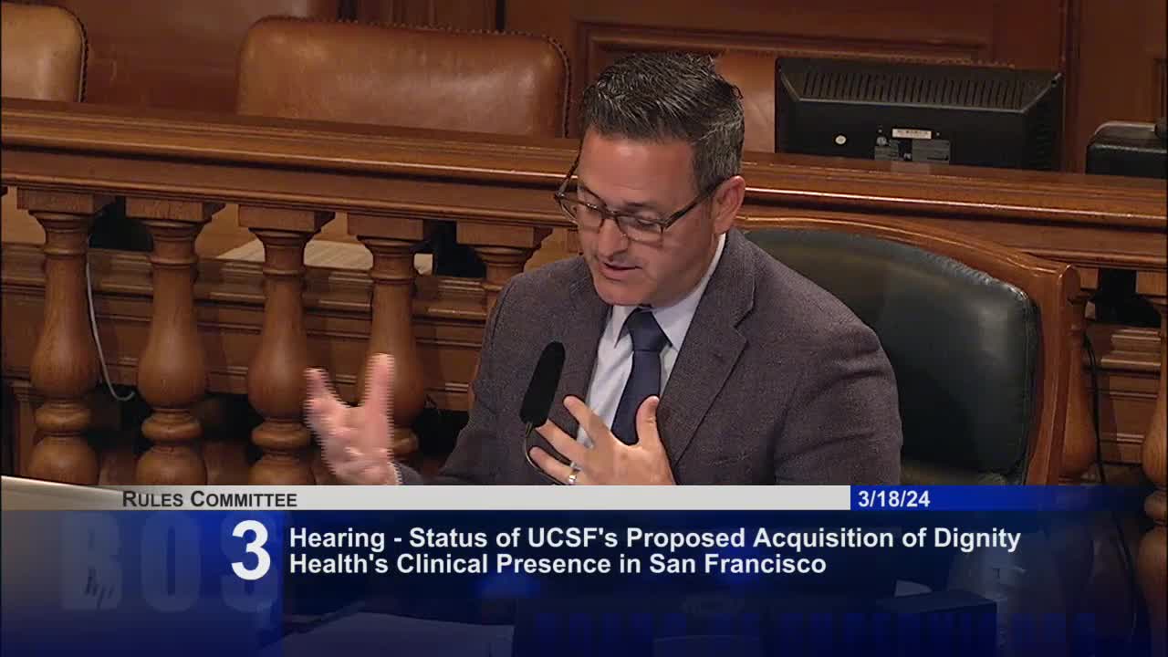 UCSF outlines plans for St. Francis and St. Mary's hospital acquisitions