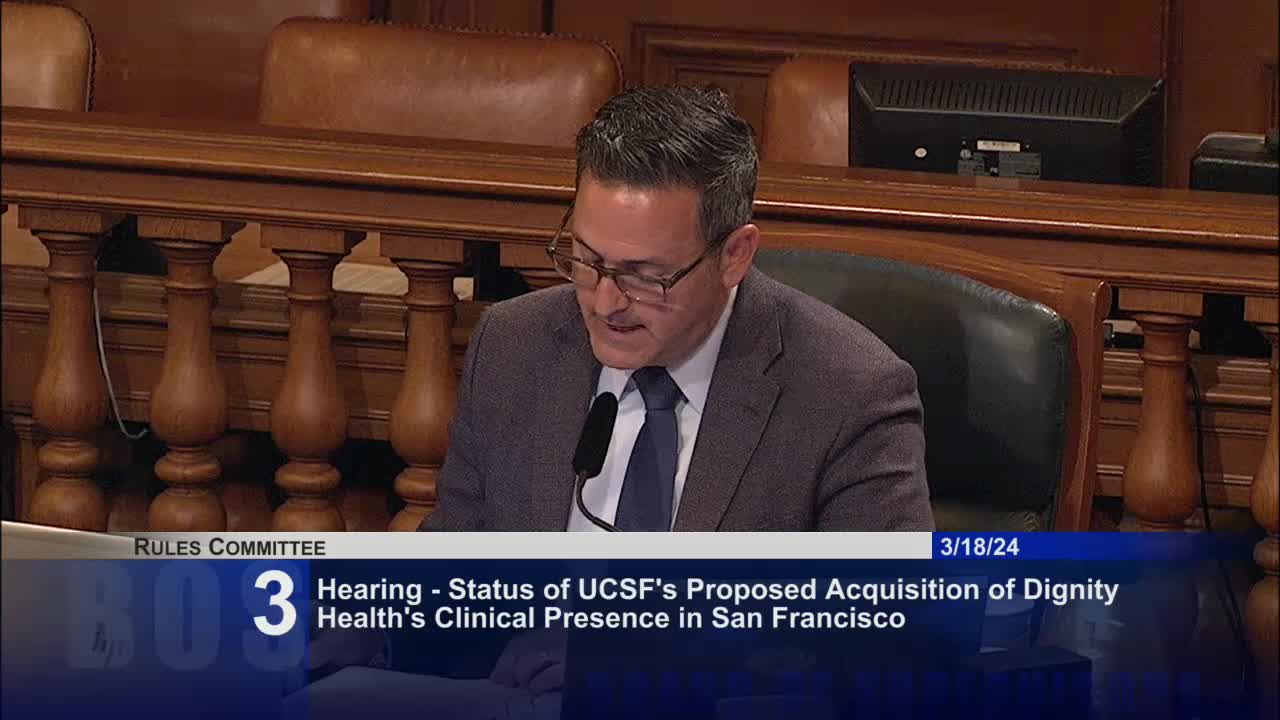 Nurses from St. Francis and St. Mary's voice concerns over UCSF acquisition plans