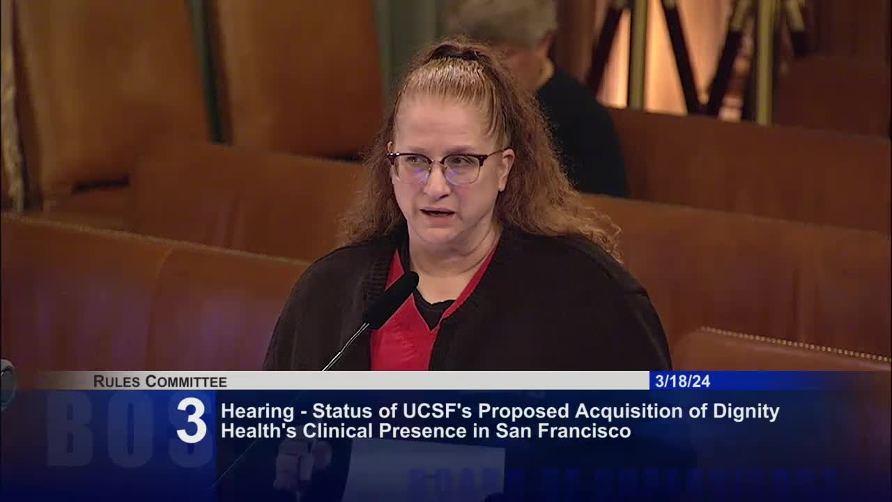 Nurses Express Concerns Over UCSF Transition and Staffing Challenges