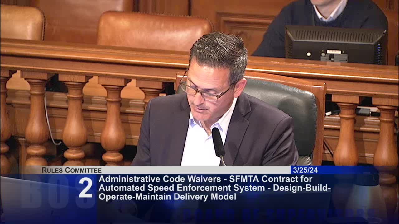 San Francisco selects 33 locations for automated speed enforcement cameras