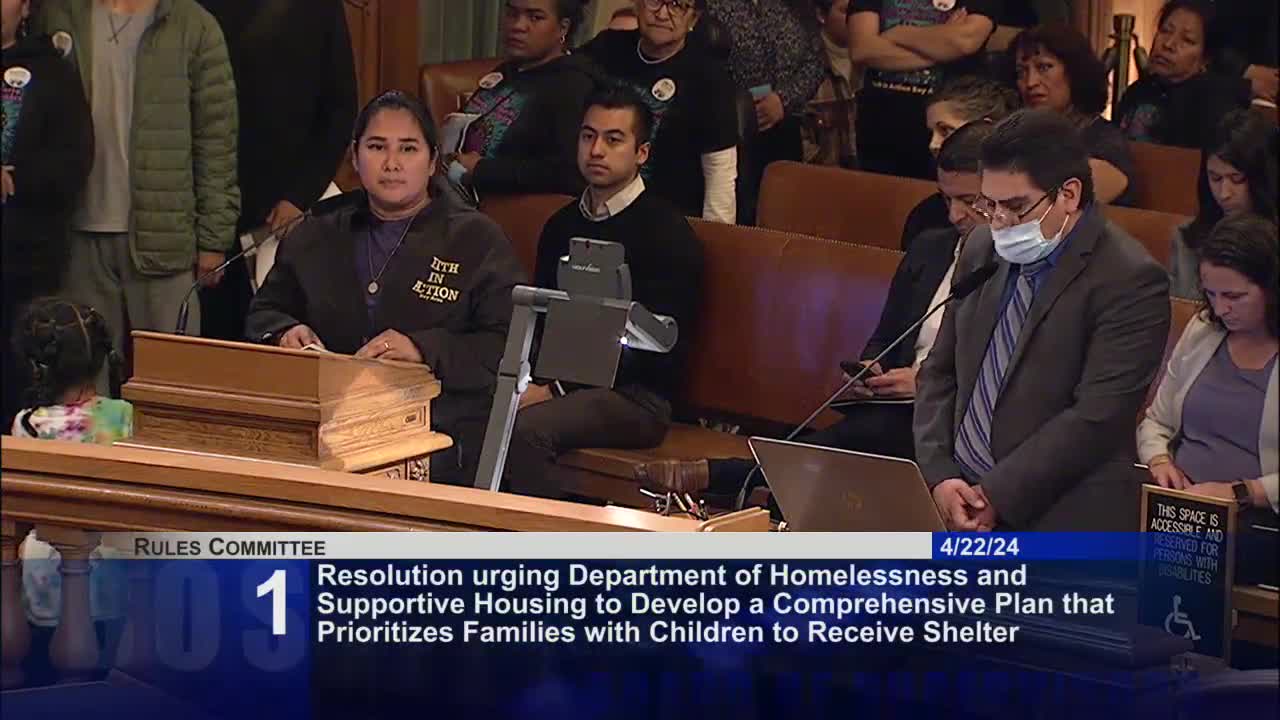 Immigrant families urge San Francisco Mayor to expedite homeless shelter support