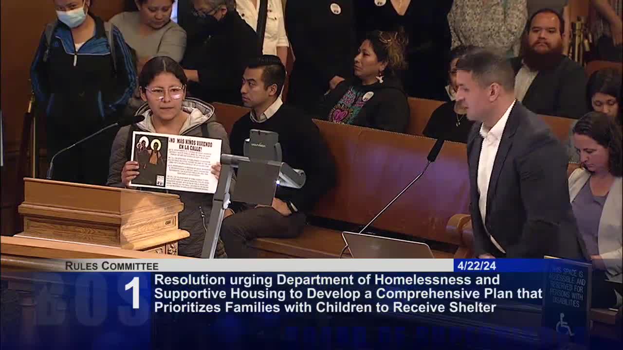 San Francisco advocates demand urgent shelter funding for homeless families