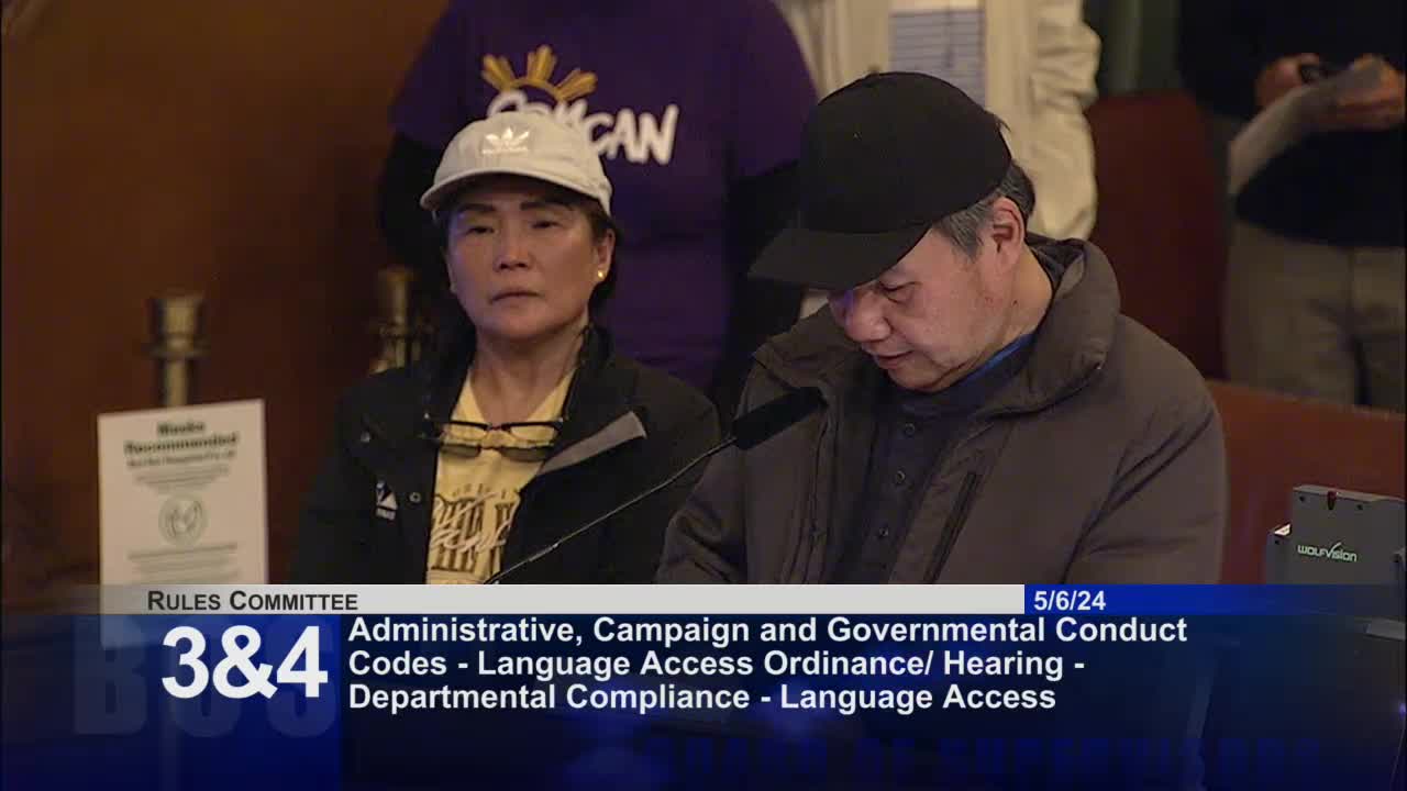 San Francisco advocates push for essential language access ordinance for vulnerable communities