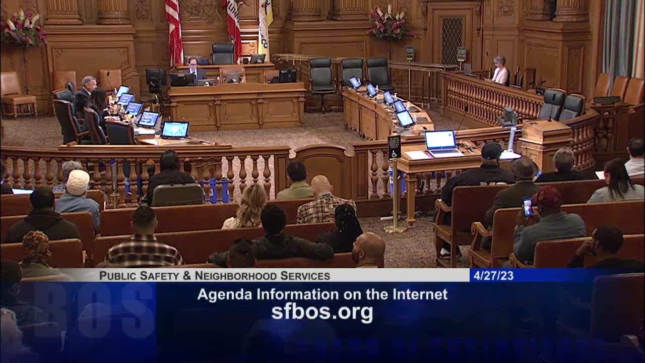 Public Safety Committee approves liquor license transfer for Rybar in San Francisco