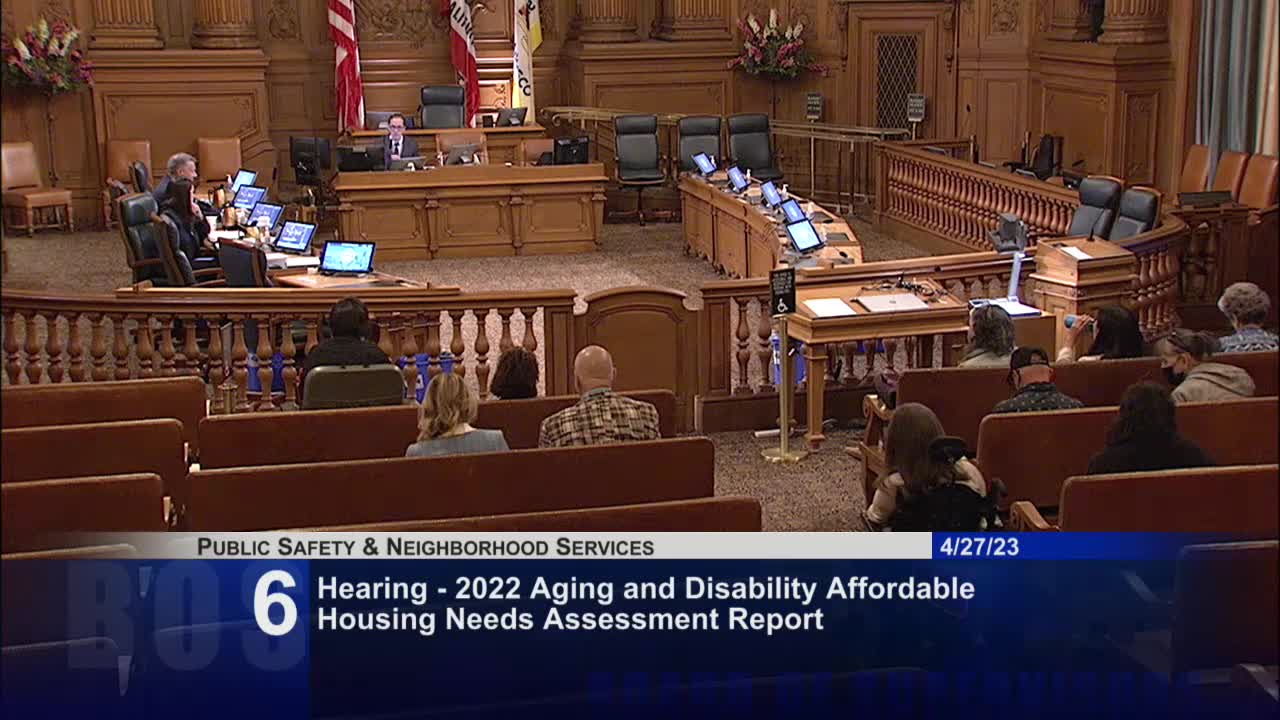 Supervisor Dorsey discusses paratransit costs and housing accessibility in San Francisco