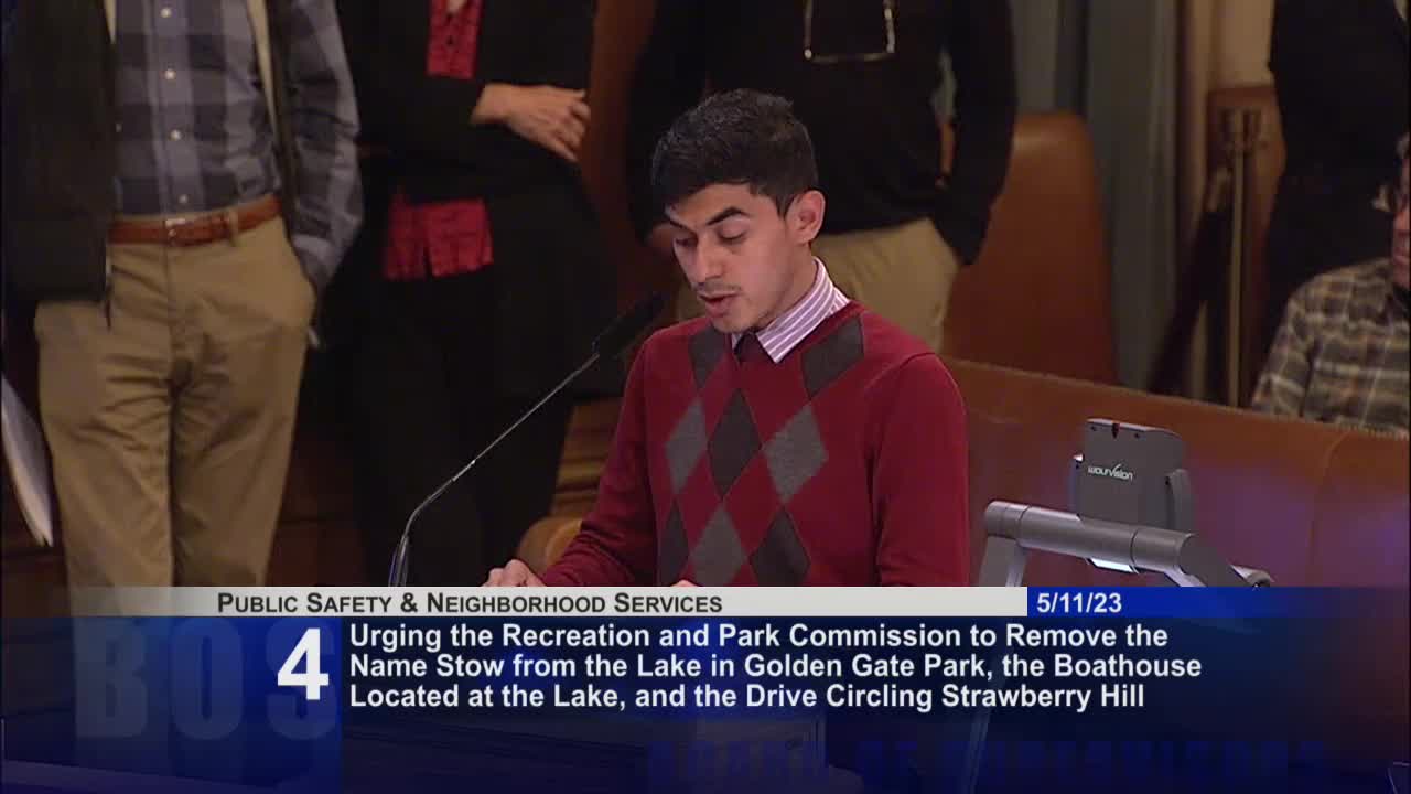 San Francisco residents support resolution to rename Stow Lake over antisemitism concerns