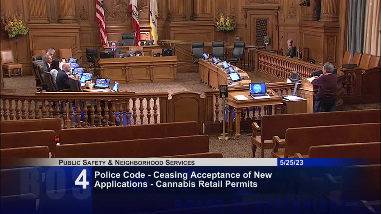 Marlene Tran thanks sponsors for legislation halting new applications in Visitation Valley