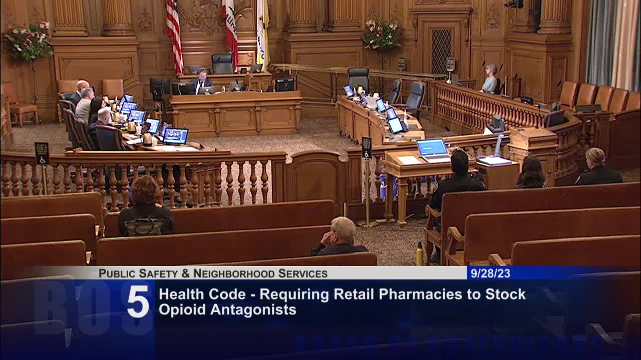 Supervisor Dorsey recommends public safety ordinance to San Francisco board