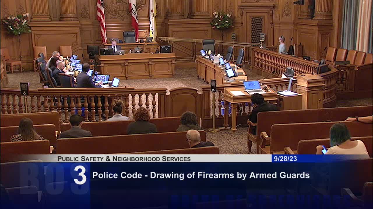 San Francisco committee debates armed guard policies amid rising crime concerns