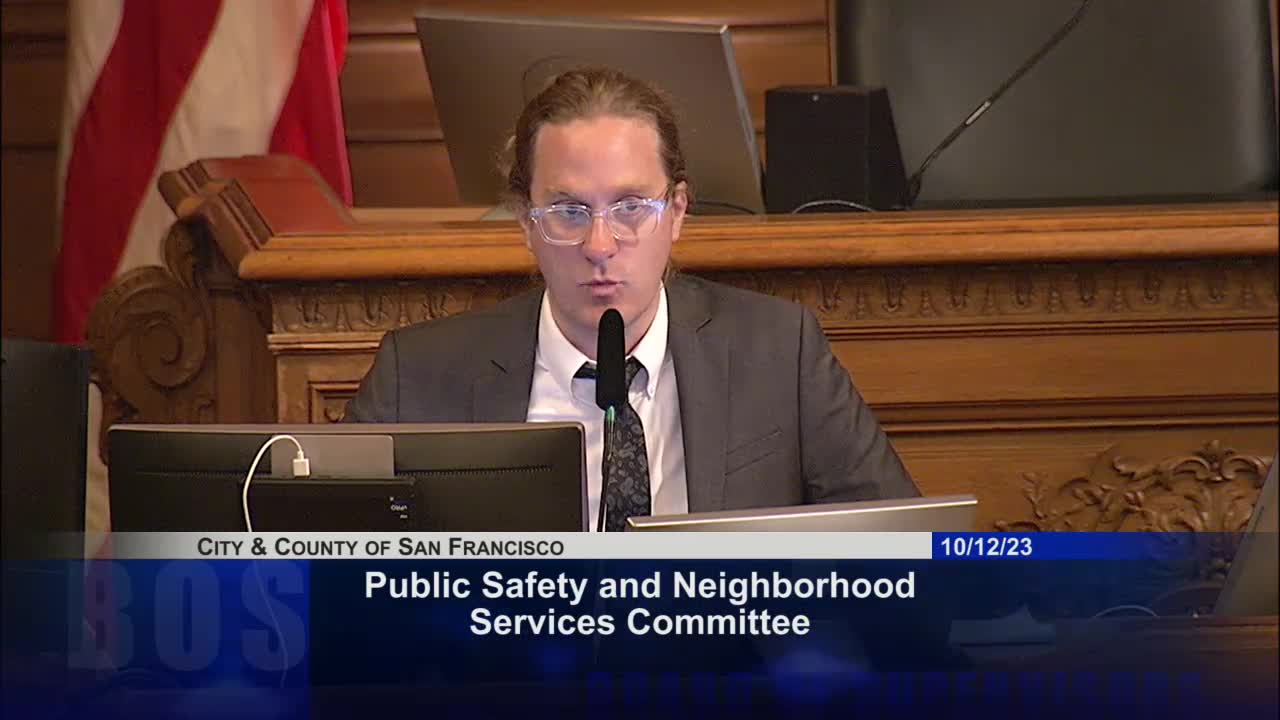 San Francisco hearing postponed amid concerns over crime data transparency and sharing