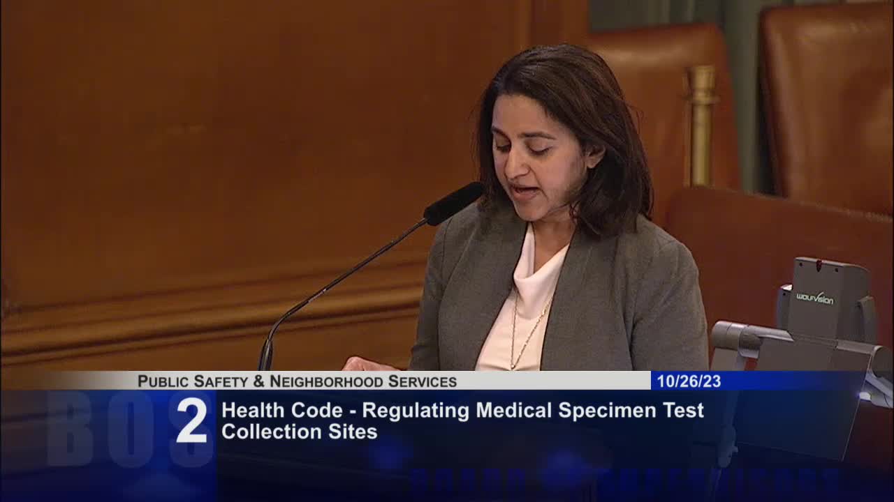 San Francisco supervisors investigate COVID test results misconduct and privacy concerns