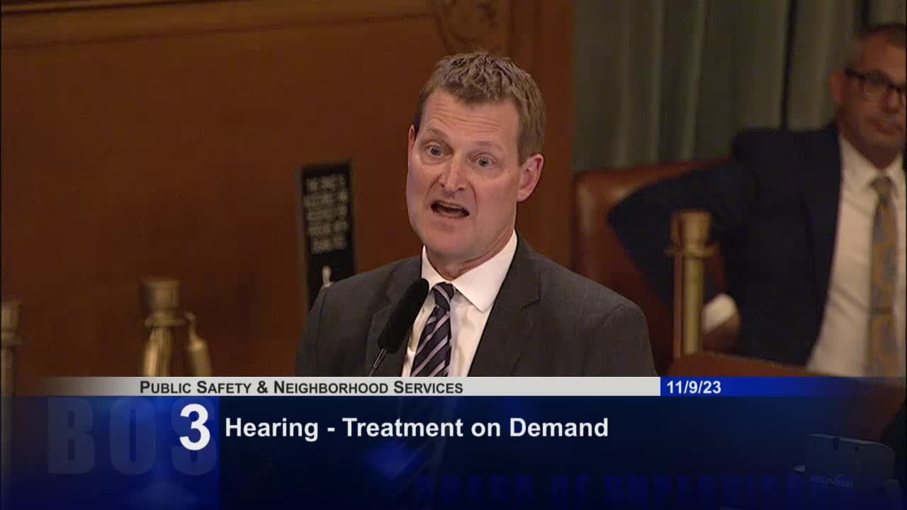 San Francisco leaders discuss urgent need for effective drug treatment solutions