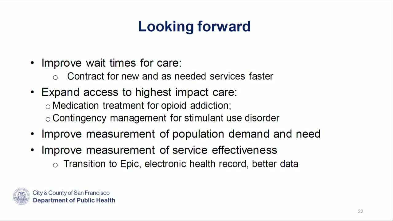 City health officials plan to expand stimulant use disorder treatment services