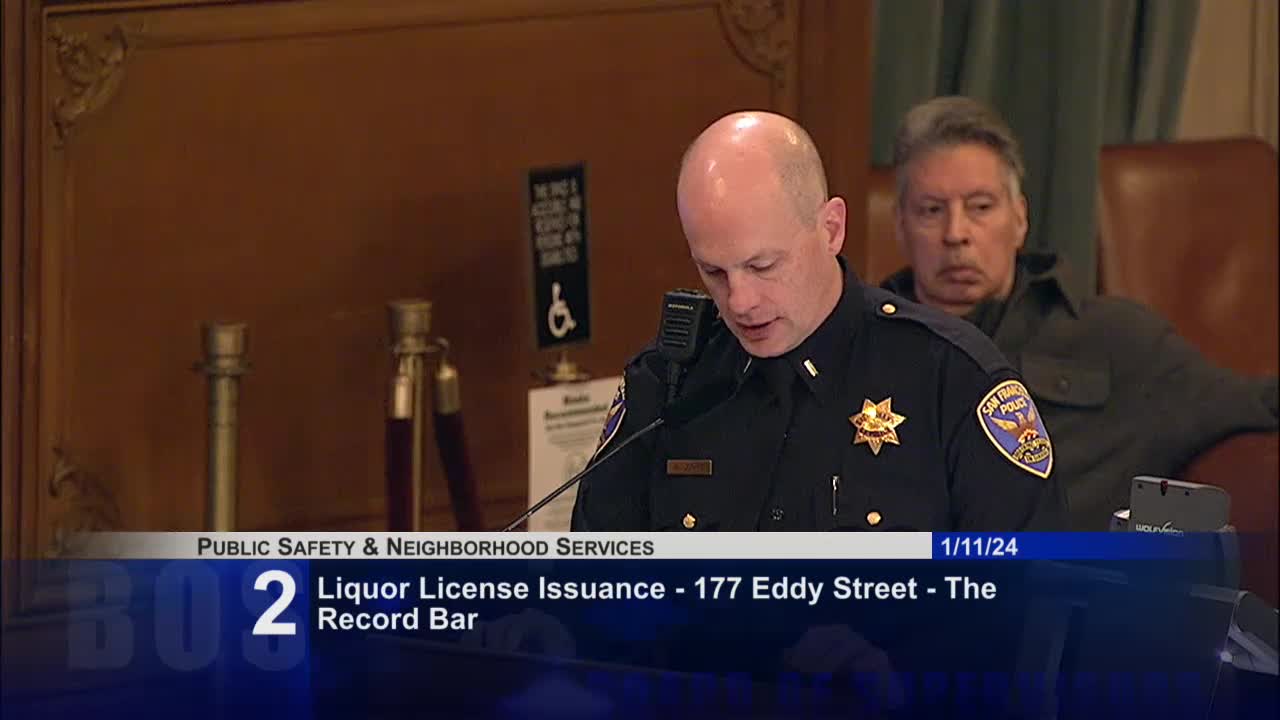 Mark Rennie proposes license transformation for San Francisco record store amid high crime concerns