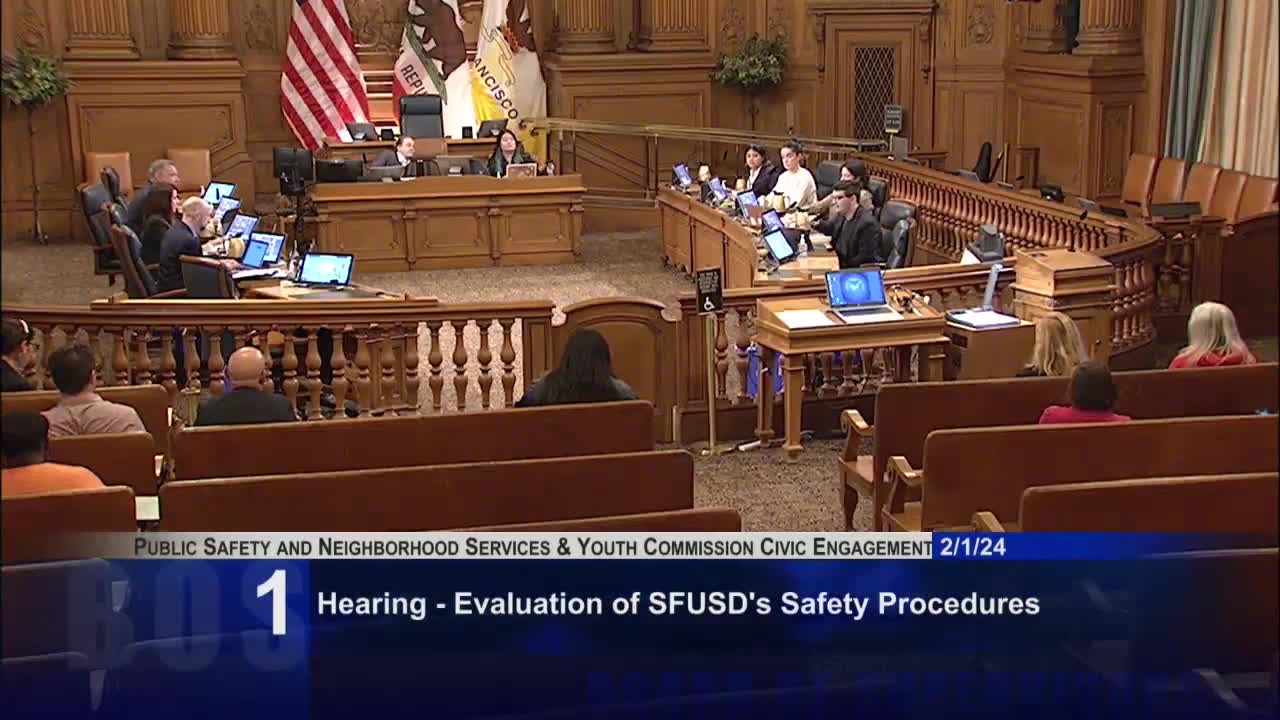 San Francisco committee prioritizes school safety measures and student wellness initiatives