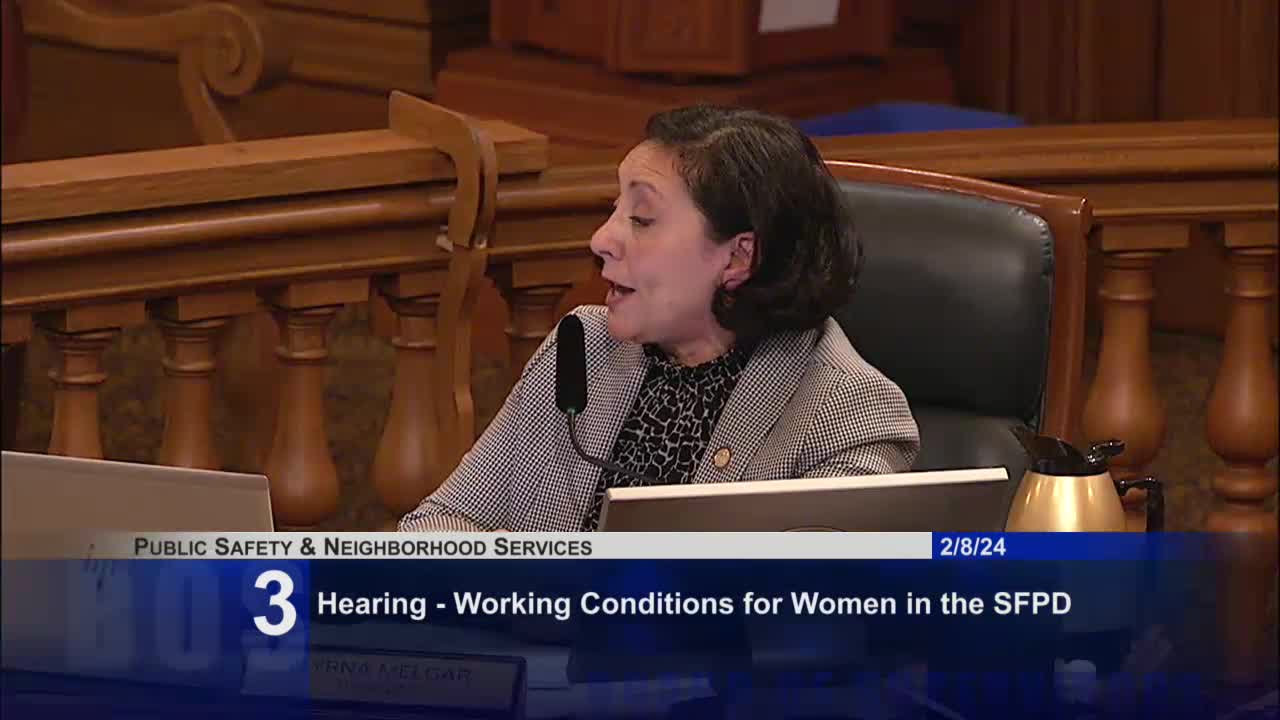 San Francisco officials push for improved conditions for women in law enforcement