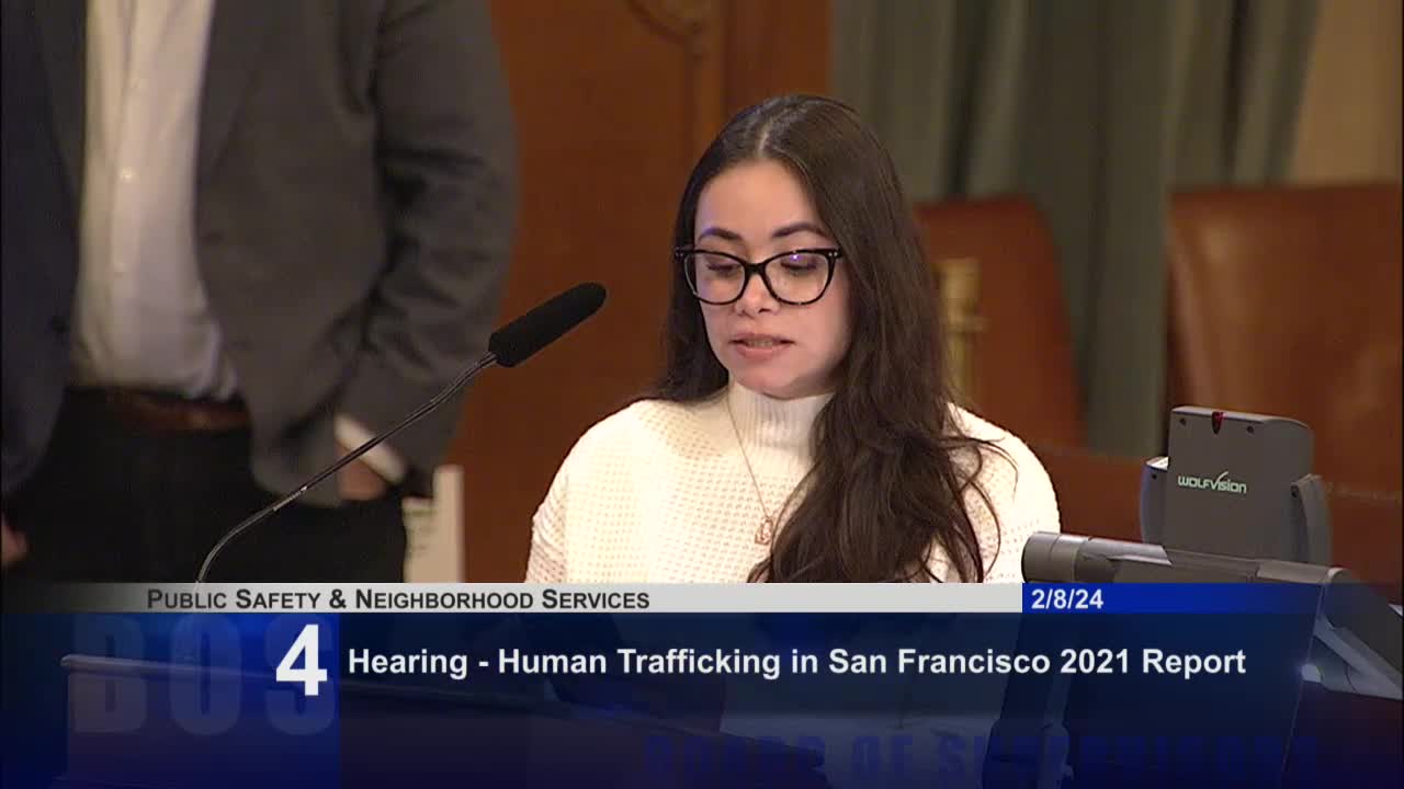 San Francisco reports alarming human trafficking statistics and calls for increased resources