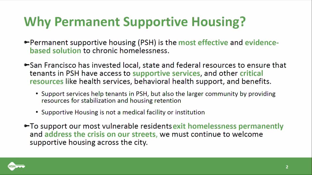 San Francisco enhances supportive housing services with $32M investment in community care