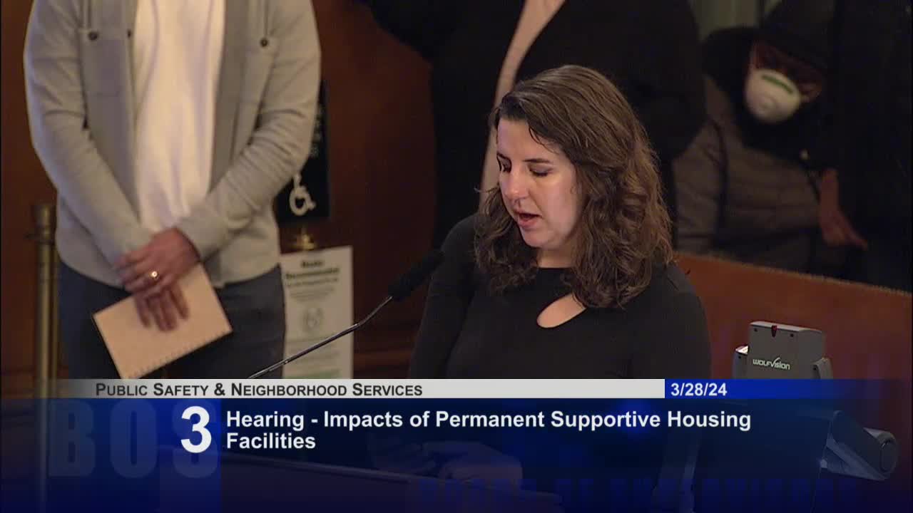 San Francisco officials hear concerns over supportive housing impacts on local communities