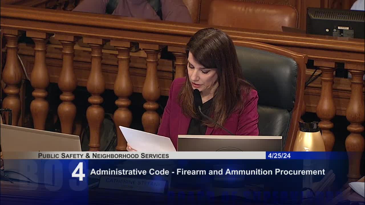 San Francisco leaders demand stronger vetting for firearms vendors after report exposes failures