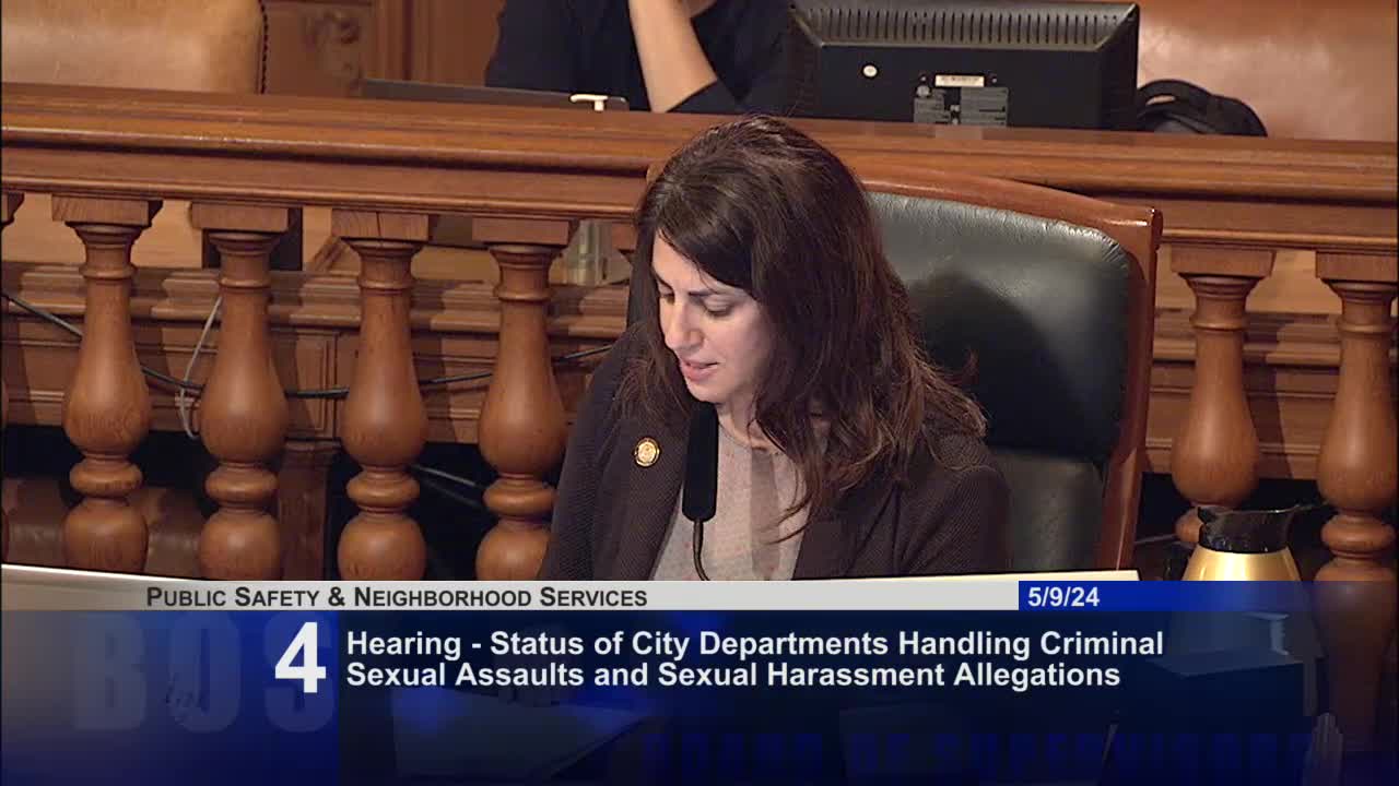 San Francisco board reviews SHARP office impact on sexual assault survivors