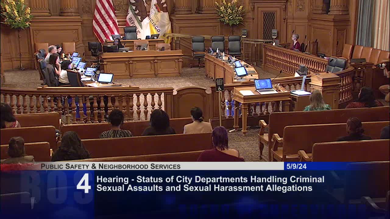 San Francisco Police Department outlines strategies for addressing sexual violence and supporting survivors