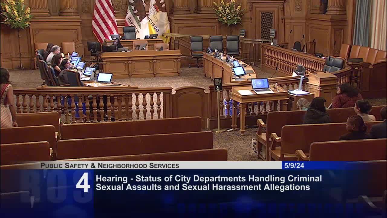 San Francisco hearing addresses police department recruitment and staffing shortages