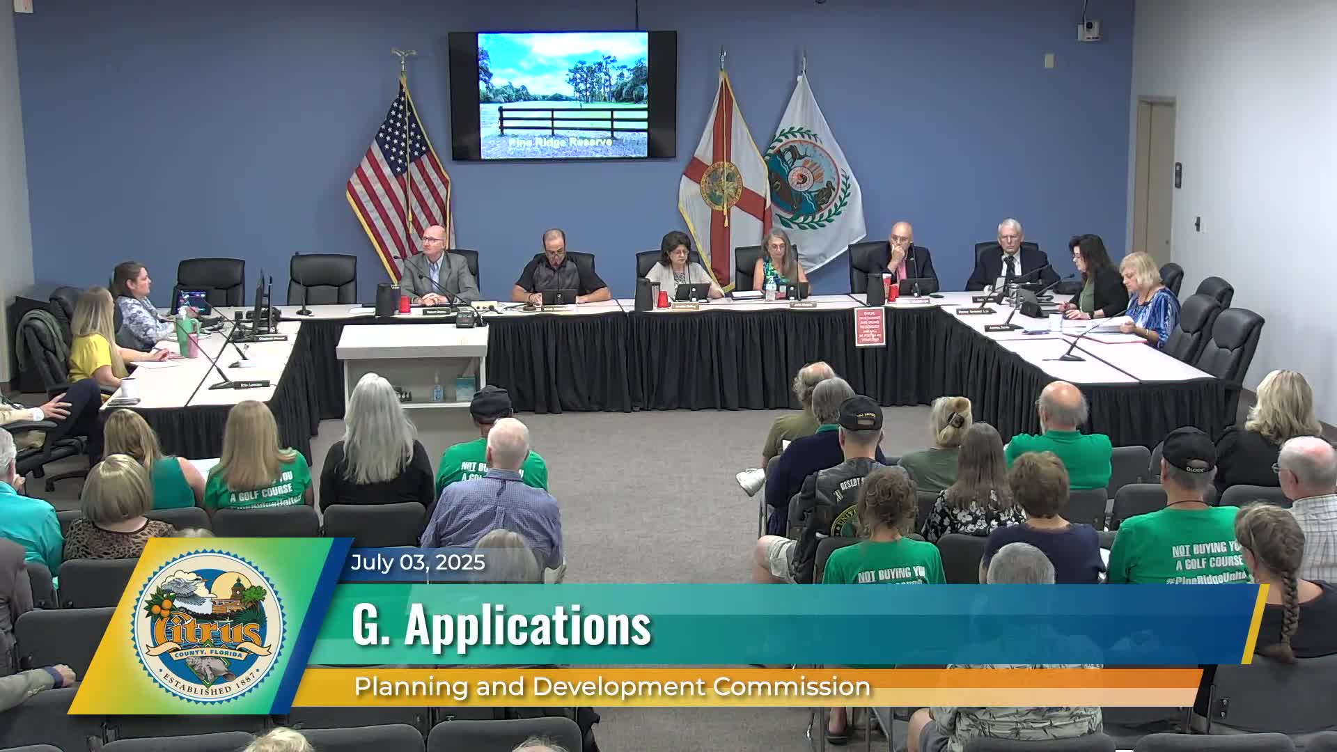 Citrus County planning board recommends approval of Pine Ridge Reserve, an 80‑home plan with 84 acres set as conservation