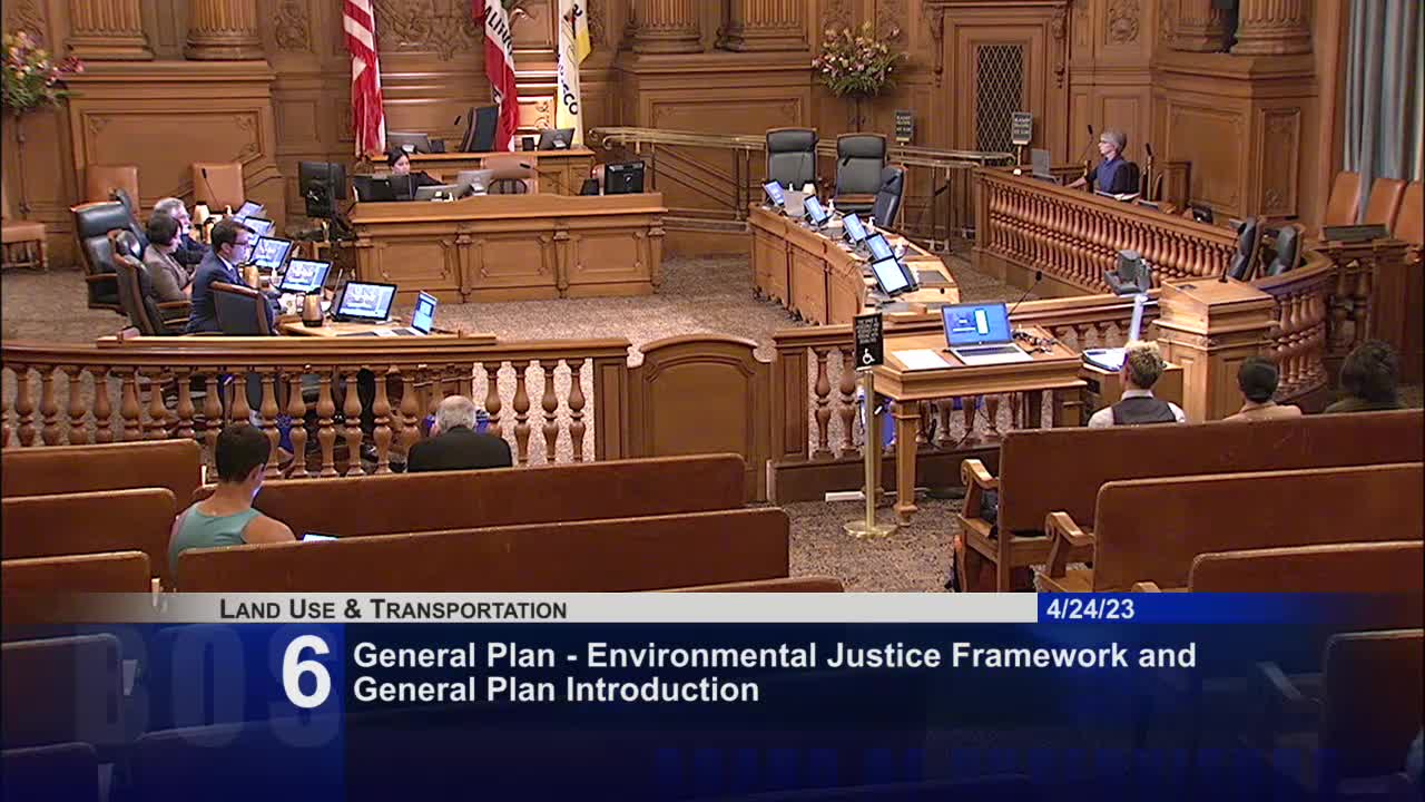 Community Leaders in San Francisco Advocate for Environmental Justice Plan Adoption