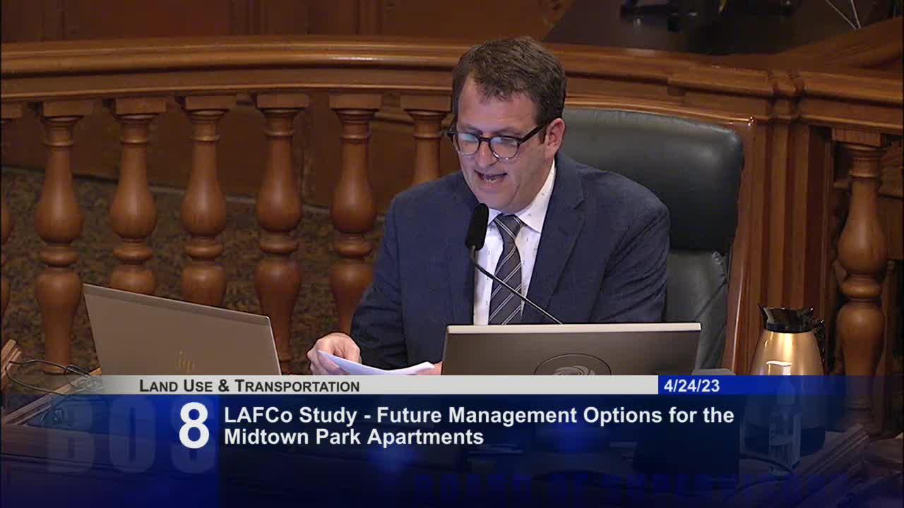 Supervisors Preston and Peskin advance Midtown Park Apartments ownership proposal