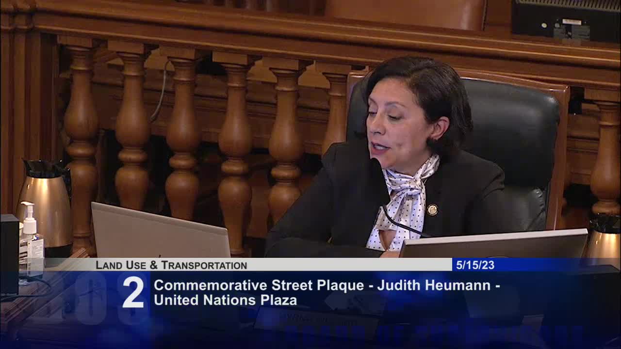 San Francisco honors Judy Heumann with a commemorative plaque for disability rights activism