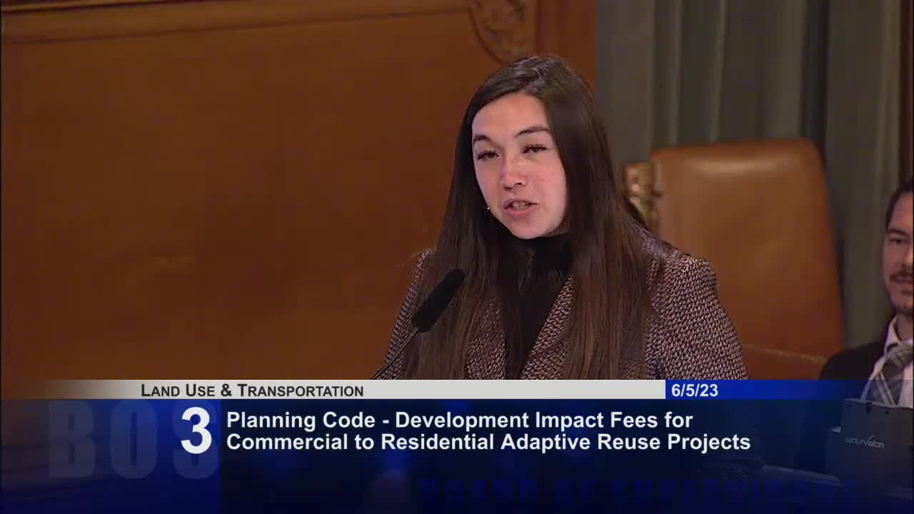 San Francisco advances legislation to waive impact fees for housing conversions