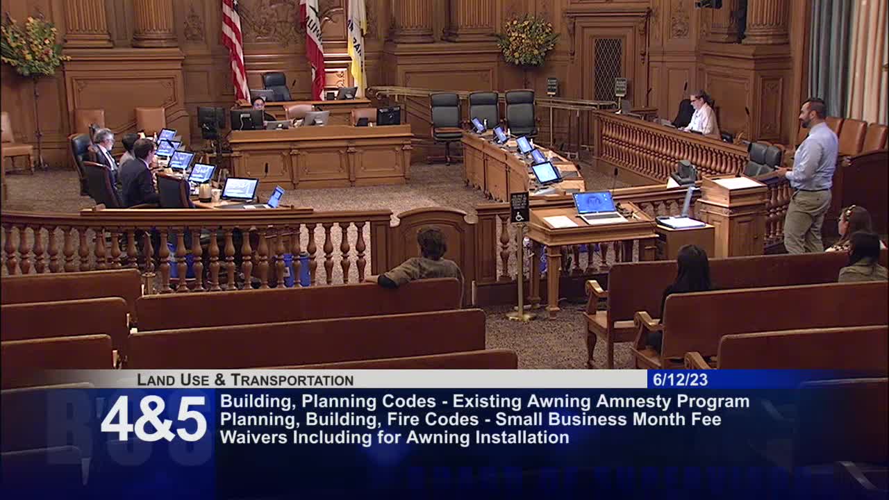 President Peskin presents amendments for San Francisco business sign program
