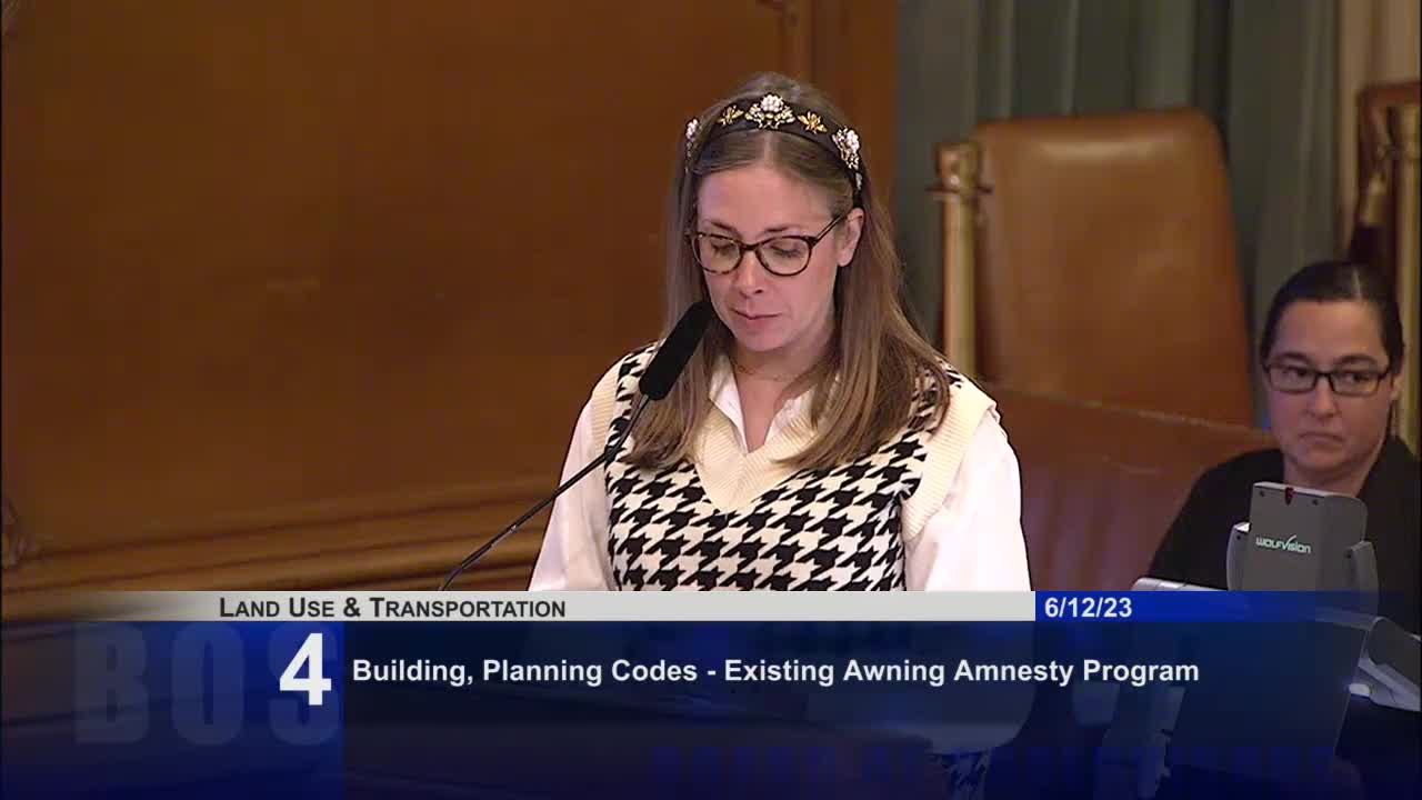 San Francisco Planning Commission recommends permit fee waivers for business signage