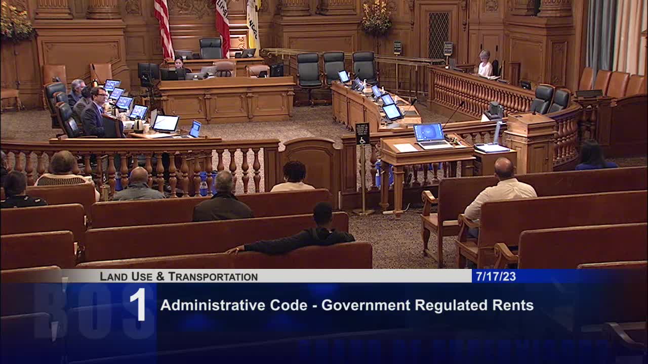 San Francisco supervisors advance ordinance to enhance affordable housing protections