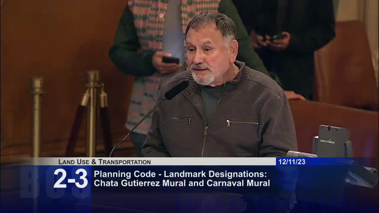 San Francisco committee supports landmark designation for Carnaval mural