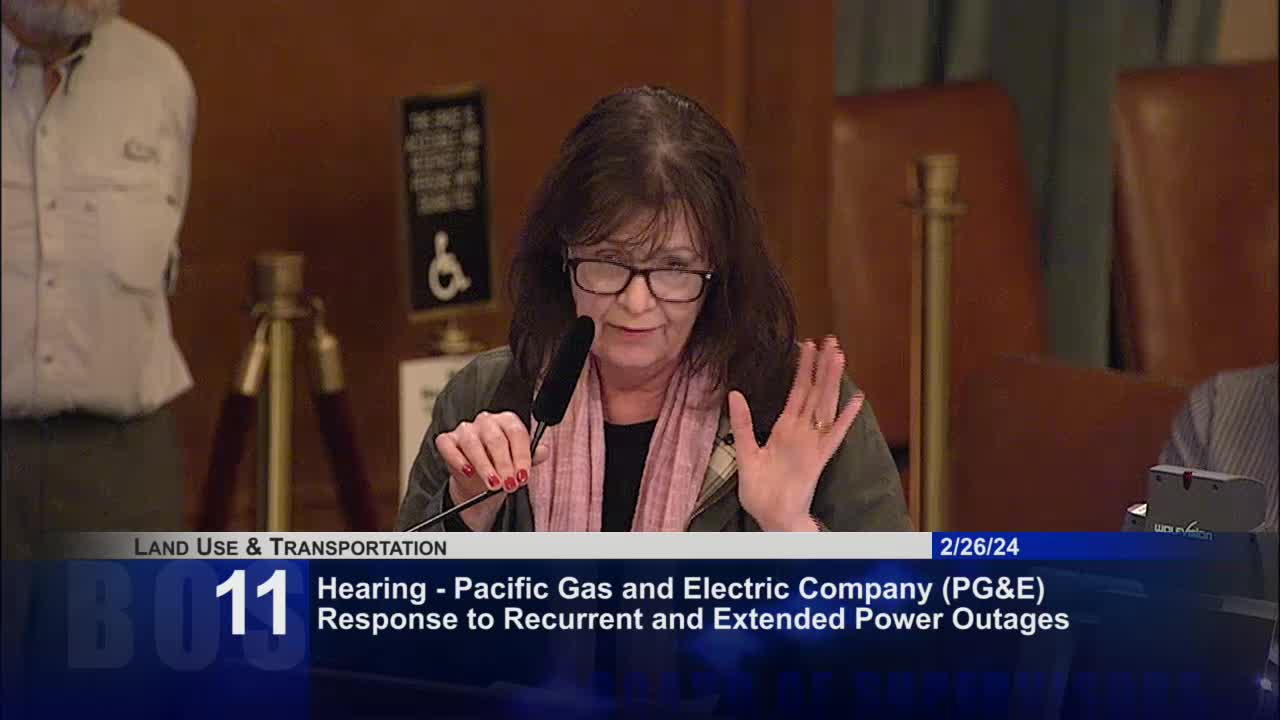 Community raises urgent concerns over PG&E outages and aging infrastructure in San Francisco