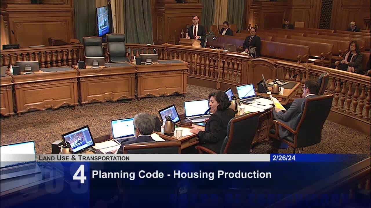 Supervisor Peskin advocates for universal relocation assistance in housing ordinance amendment