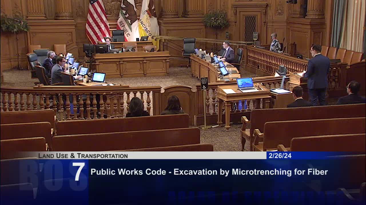 Supervisor Safai advocates for microtrenching to enhance digital equity in San Francisco