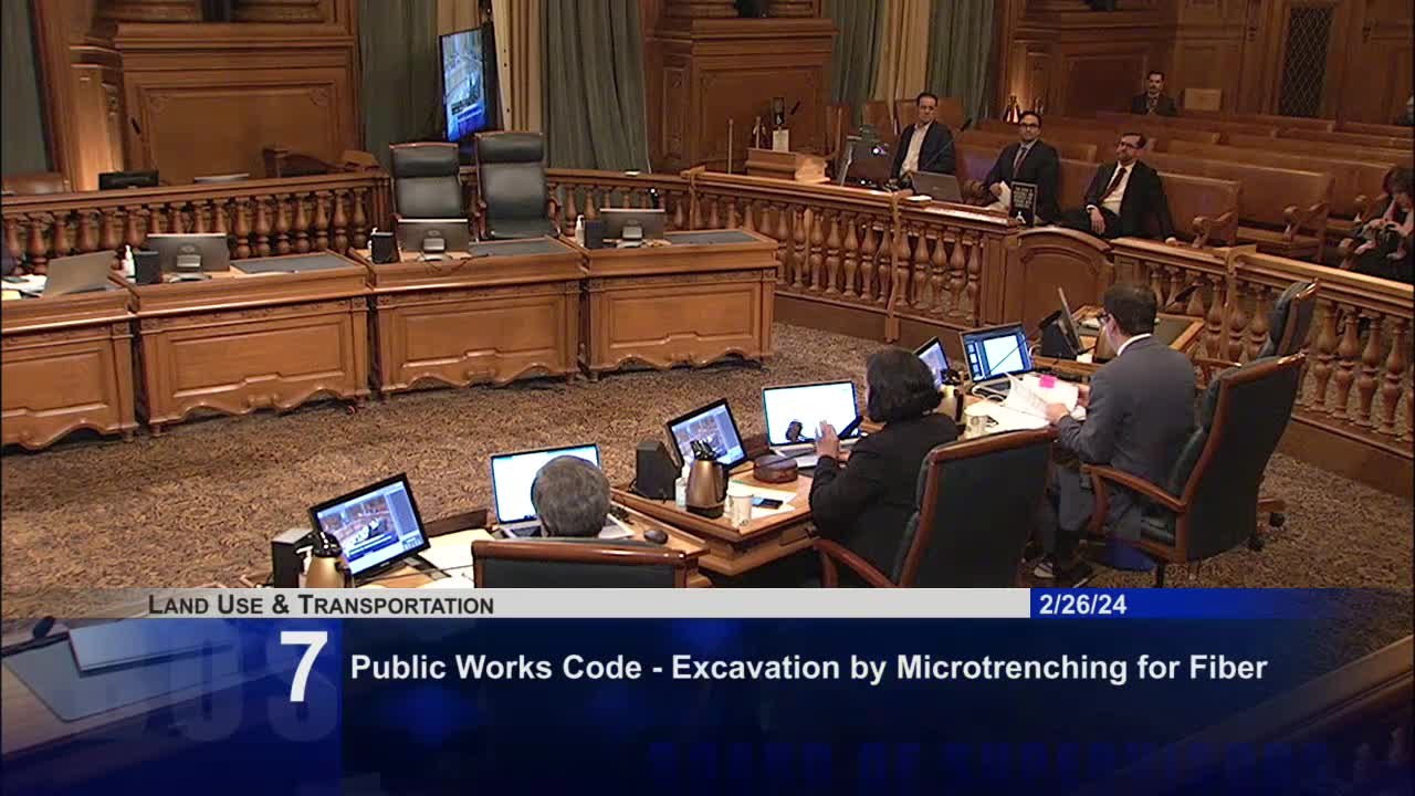 Supervisors approve amendments to microtrenching legislation to improve internet access