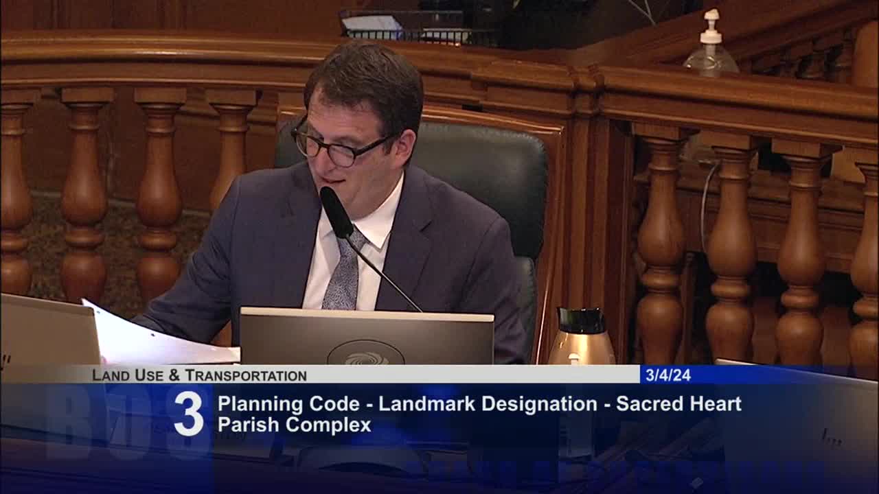 San Francisco committee discusses landmark protection for Sacred Heart Church artwork
